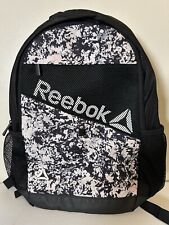 Mochila Reebok preta mármore rosa claro mochila alças confortáveis bolso técnico comprar usado  Enviando para Brazil
