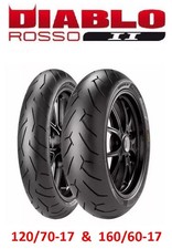PIRELLI DIABLO ROSSO 2 PNEUS 120/70ZR17 & 160/60ZR17 HONDA KAWASAKI SUZUKI YAMAHA, usado comprar usado PIRELLI DIABLO ROSSO 2 PNEUS 120/70ZR17 & 160/60ZR17 HONDA KAWASAKI SUZUKI YAMAHA, usado comprar usado  Enviando para Brazil