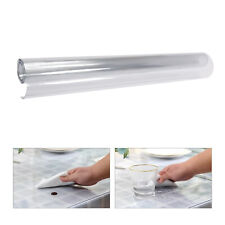 Usado, Protetor de toalha de mesa PVC transparente 78x42" plástico pesado folha retangular capa de mesa  comprar usado  Enviando para Brazil