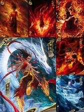 Filme de mitologia chinesa Nezha 2025 KAYOU Dou Tian CCG cartão super raro SC&SP-6p comprar usado  Enviando para Brazil
