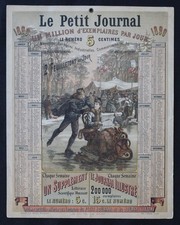 Calendrier 1890 petit d'occasion  Nantes-