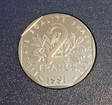 Francs 1991 semeuse d'occasion  Fresnay-sur-Sarthe