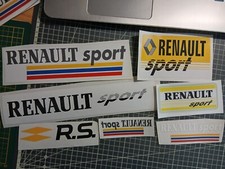 Renault sport sticker d'occasion  Expédié en Belgium