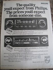 Philips car radio for sale  BRISTOL