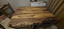 Wooden table chairs for sale  WALSALL