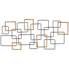Deco metal geometric for sale  USA