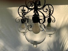 Lampadario sospensione ferro usato  Italia