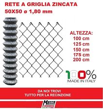 Rete zincata 50x50 usato  Ariano Irpino