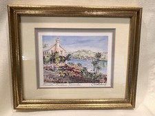 Vintage watercolor print for sale  Fort Myers