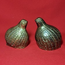 Vintage brass quail for sale  Humble