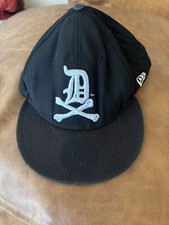 Boné de beisebol Dissizit Dx11 Bones preto New Era 59FIFTY ajustado usado comprar usado  Enviando para Brazil