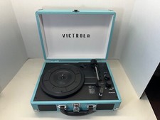 Victrola Vintage 3 Velocidades Bluetooth Mala Portátil Gravador VSC-550BT-TRO  comprar usado  Enviando para Brazil