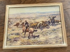 Russell round print for sale  Tanner
