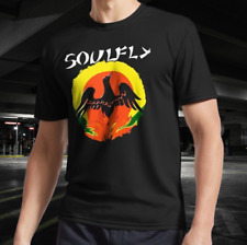 Camiseta Soulfly Logo Active Tamanho Engraçado Moda Camiseta Americana, usado comprar usado  Enviando para Brazil
