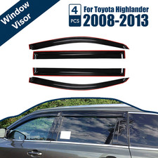 para 2008-13 Toyota Highlander viseiras de janela estilo fino protetor solar chuva comprar usado  Enviando para Brazil