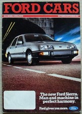 Usado, Folheto de vendas Ford Car Range outubro/novembro 1982 #FA221/83 XR2 Sierra XR3 ESCORT Capri comprar usado  Enviando para Brazil