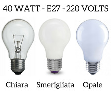 Lampadina watt chiara usato  Italia