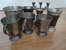 Zinnbecher zinnvase 1 gebraucht kaufen  Frankfurt am Main