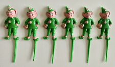 Usado, De colección De Colección Día de San Patricio Duende Cupcake Toppers Selecciones Decoración de Cóctel segunda mano  Embacar hacia Argentina