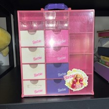 1993 Mattel Tara Brinquedo Barbie Organizador Estojo de Armazenamento com Gavetas  comprar usado  Enviando para Brazil