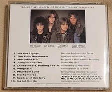 METALLICA: Kill 'Em All (CD, 1983) Megaforce Records 1st Pressing No UPC RARE, usado comprar usado  Enviando para Brazil