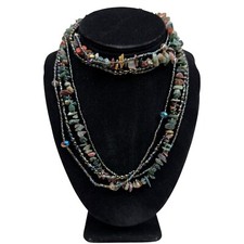 Boho layered necklace for sale  Whiting
