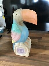 Wooden toucan figure for sale  BOLTON