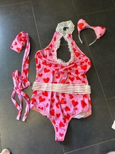 Herzchen dessous set gebraucht kaufen  Borken