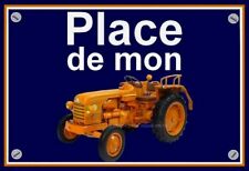 Plaque place tracteur d'occasion  Paris I