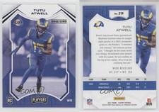 2021 Panini Playoff Rookies Goal Line Tutu Atwell #219 Rookie RC, usado comprar usado 2021 Panini Playoff Rookies Goal Line Tutu Atwell #219 Rookie RC, usado comprar usado  Enviando para Brazil