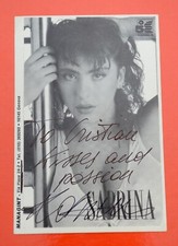 Sabrina salerno autogramm gebraucht kaufen  München