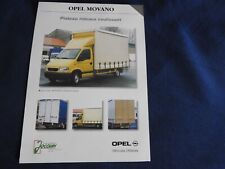 Catalogue feuillet opel d'occasion  Saint-Cyr-sur-Mer