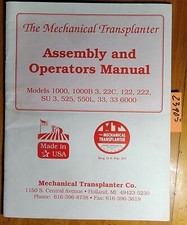 Mechanical transplanter 1000 for sale  Niagara Falls