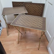 Metal trays table for sale  Chillicothe