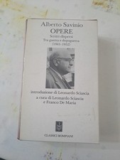 Alberto savinio opere usato  Roma