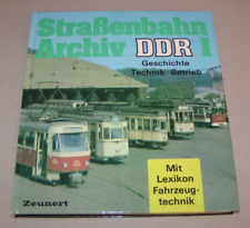 Straßenbahn archiv ddr gebraucht kaufen  Jever