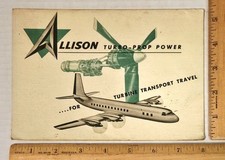 Vintage allison turbo for sale  Oakwood