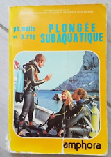 Livre plongee subaquatique d'occasion  Agde