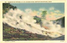 Cartão postal Idaho Sunbeam Hot Springs Salmon River Sawtooth Mountains comprar usado  Enviando para Brazil