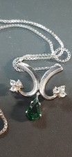 Collier smeraldo zaffiri usato  Latina