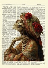 Beautiful gothic skeletondicti for sale  Hernando