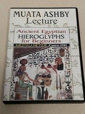 MUATA ASHBY LECTURE ANCIENT EGYPTIAN HIEROGLYPHS FOR BEGINNERS DVD COURSE #101 comprar usado  Enviando para Brazil