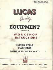 Lucas magneto k2f for sale  BIRMINGHAM