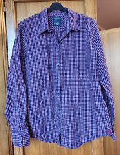 Bluse blau rot gebraucht kaufen  Effeltrich