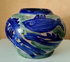 Keramikvase fische blau gebraucht kaufen Keramikvase fische blau gebraucht kaufen  Berlin