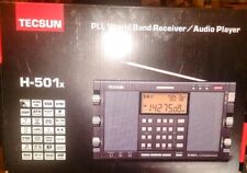 Usado, Receptor de rádio sintetizado e reprodutor de áudio Tecsun H-501x FM/LW/MW/SW-SSB PLL. comprar usado  Enviando para Brazil