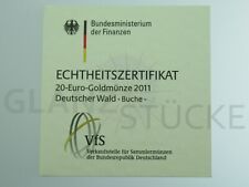 Euro goldmünze 2011 gebraucht kaufen  Heide
