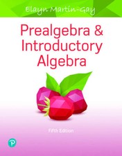 Prealgebra introductory algebr for sale  Montgomery