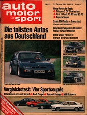 Zeitschrift auto motor gebraucht kaufen  Usingen