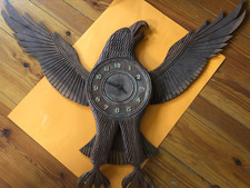 Holzuhr adler tolles gebraucht kaufen  Creglingen